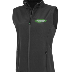 Ladies Softshell Bodywarmer With Emb Left Breast Logo
